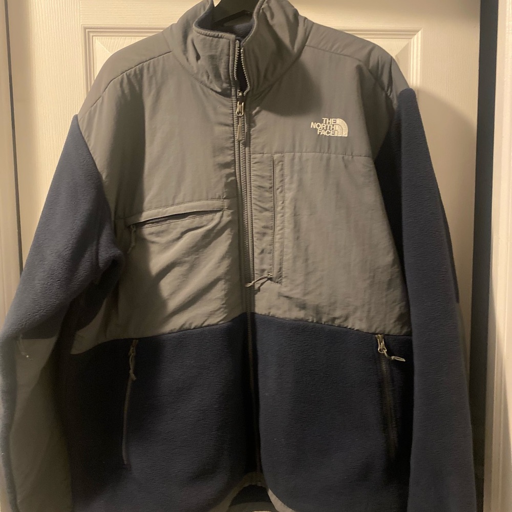 The North Face Men's Gray and Black Jacket